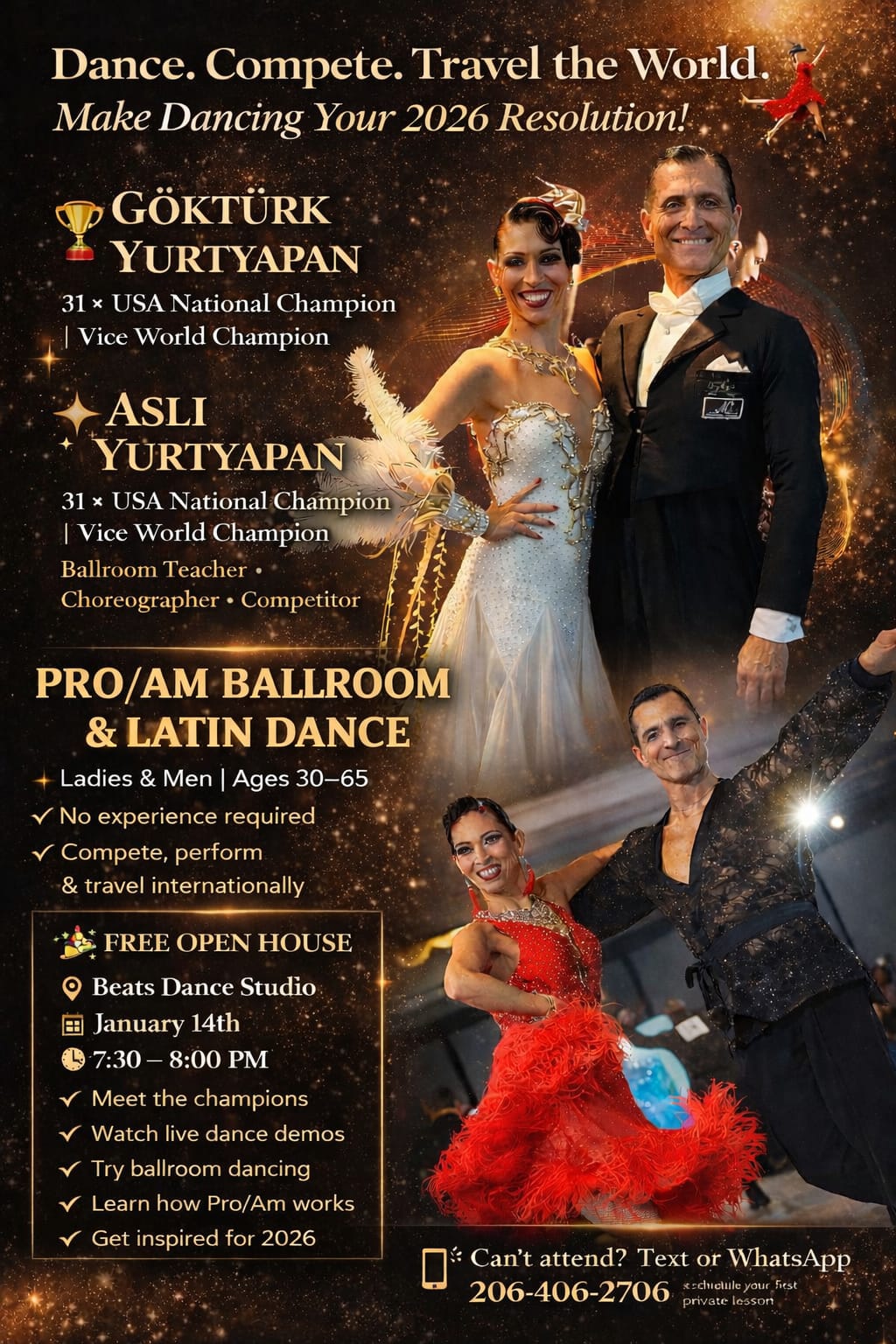 Caribbean Ballroom Special Event Poster